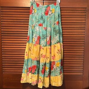 My Boyfriends Back Vintage Women's Hippie Boho Gyspy Maxi Skirt S/M/L